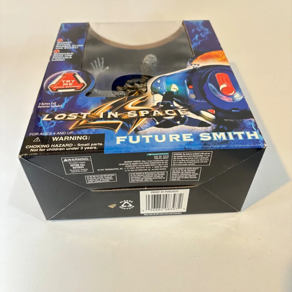 Lost in Space Future Smith Action Figure 1997 Trendmasters Vintage Toy 08397